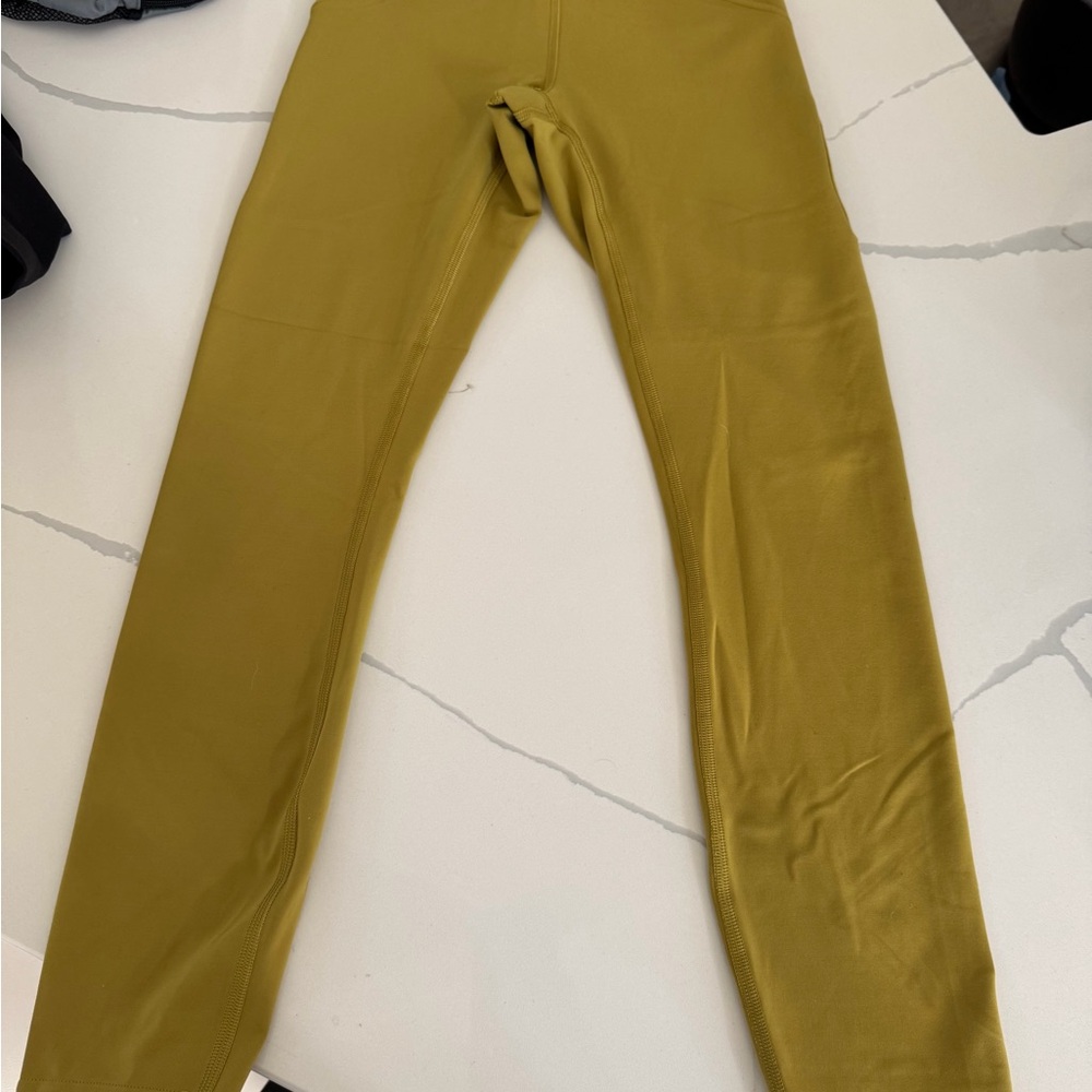 Lululemon Mustard Leggings